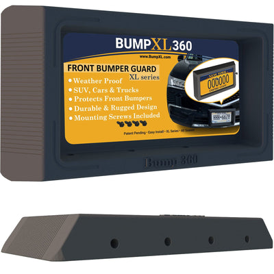 Front License Plate Bumper Guard - BumpXL Protector – XL Bump Protection for Cars, SUV’s, Vans & Trucks - TempleTape.com