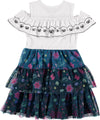 Girls Encanto Mirabel and Isabela Costume Dress- Girls Encanto Dress Sizes XS-XL - TempleTape.com