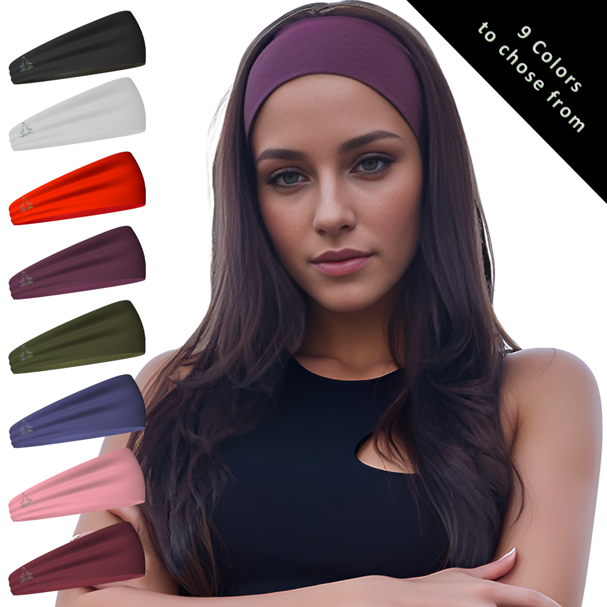 Performance Sweatband with Temp-Dry technology