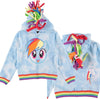 My Little Pony Magical Rainbow Dash Cosplay Hoodie for Girls - Super Soft & Fun for Playtime and Parties! - TempleTape.com