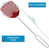 #original_alt_text# - Bug & Fly Swatter – Braided Metal Handle 6 Pack Fly Swatters – Indoor/Outdoor – flyswatter - TempleTape.com