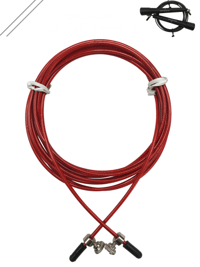 Premium Speed Jump Rope bundle - includes 2 Adjustable ropes, Carry Bag and Extra Parts - TempleTape.com