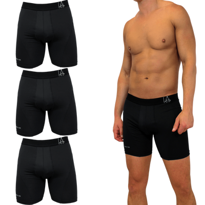 Sports Performance Underwear - Boxer Briefs with Temp-dry® technology - 3 Pack - TempleTape.com