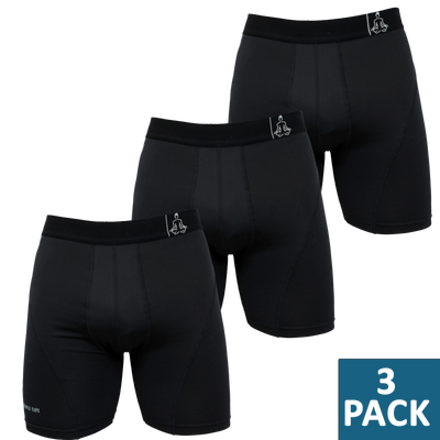 Sports Performance Underwear - Boxer Briefs with Temp-dry® technology - 3 Pack - TempleTape.com