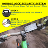 Xtreme Bike Phone Mount - Two-Step Secure-Hold System - TempleTape.com