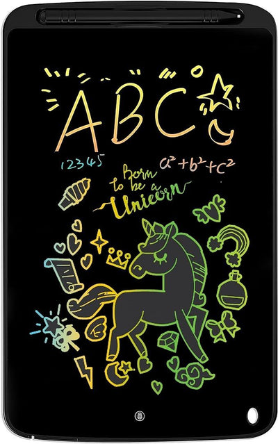 #original_alt_text# - 10.5 Inch LCD Writing Tablet Doodle Board - Colorful Electronic Drawing Pad for Kids Ages 3-8 - Perfect Travel Gift for Boys and Girls - TempleTape.com